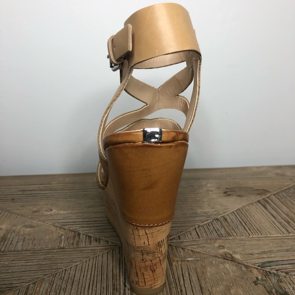 Guess Hannele Cork Wedge Sandal - Picture 3 of 10